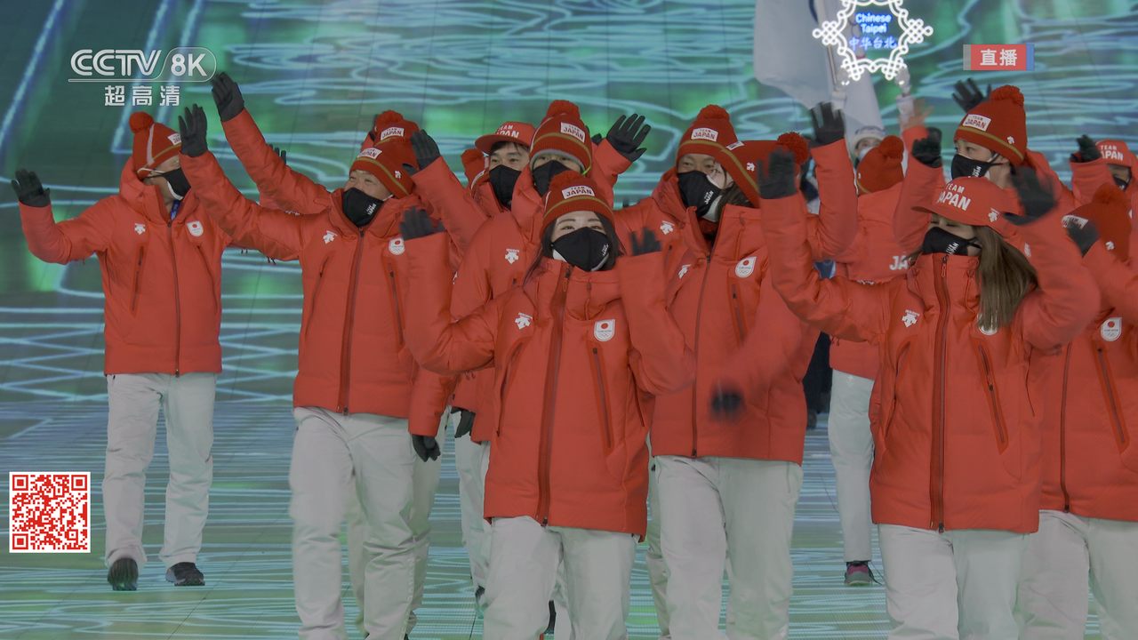 Cerimônia de Abertura dos Jogos Olímpicos de Inverno de Pequim 2022 CCTV8K *código-fonte AVS3* Versão FLTTH